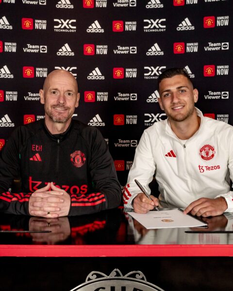 Contract Extension: Dalot Pens New Deal With United 