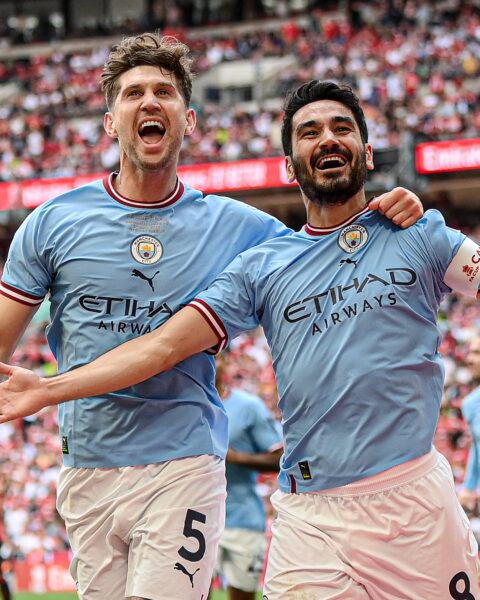 Gundogan’s Double Fires City To FA Cup Win Over United 