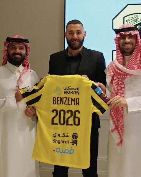 Benzema Reveals Ronaldo’s Presence In Saudi Arabia Influenced His Move