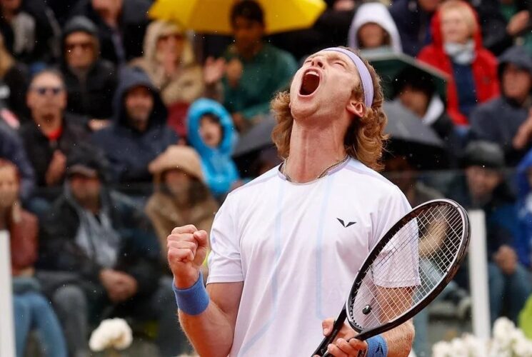 Andrey Rublev Sets Bublik Final In Halle Open after beating Roberto Bautista Agut