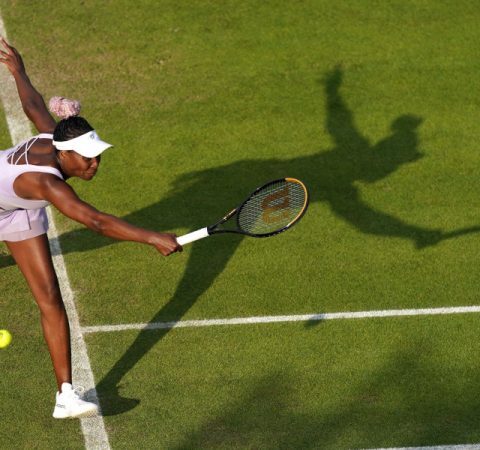 Venus Williams outgunned by Jelena Ostapenko in second-round defeat at Birmingham Classic