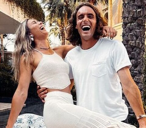 Stefanos Tsitsipas trains with girlfriend Paula Badosa ahead of Mallorca title defense