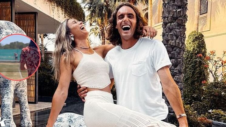 Stefanos Tsitsipas trains with girlfriend Paula Badosa ahead of Mallorca title defense