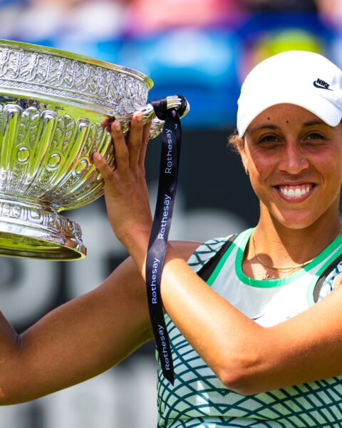 Madison Keys Clinched her seventh career title after beating Daria Kasatkina in straight sets at Eastbourne