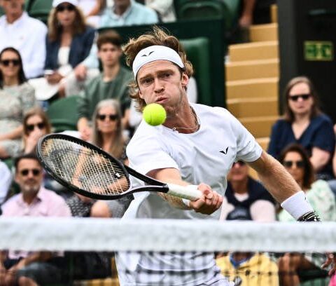 Wimbledon: Andrey Rublev Races Into Second Round cWimbledon: Andrey Rublev Races Into Second Round 