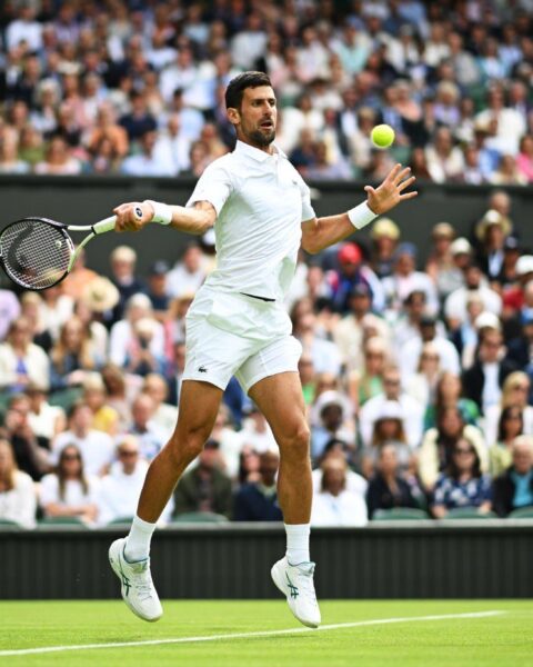 Wimbledon: Novak Djokovic Begins title defence with victory over Pedro Cachin, his 29th consecutive win on grass