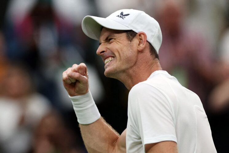 Wimbledon: Andy Murray wins all-British battle to reach second round