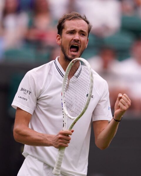 Wimbledon: Daniil Medvedev Shrugs Off Early Scare To Stop Fucsovics