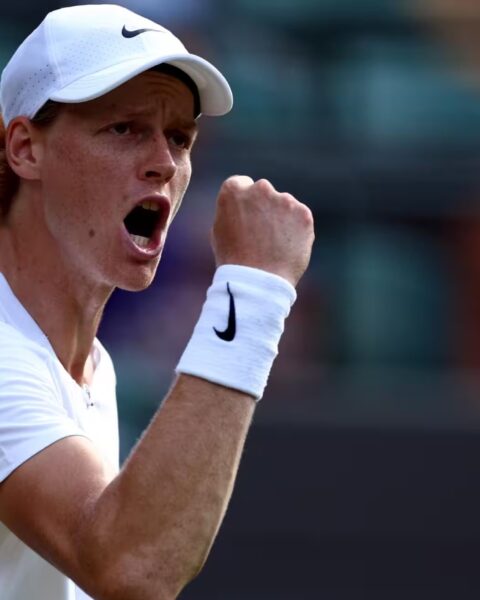 Wimbledon: Jannik Sinner beats Roman Safiullin to reach first gram slam semi-finals 