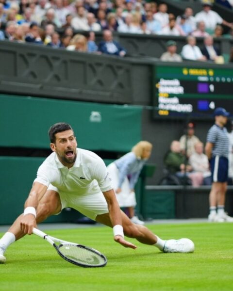 Wimbledon: Novak Djokovic Ease Past Jannik Sinner to reach record 35th Gram Slam finals