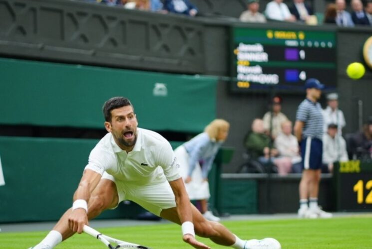 Wimbledon: Novak Djokovic Ease Past Jannik Sinner to reach record 35th Gram Slam finals