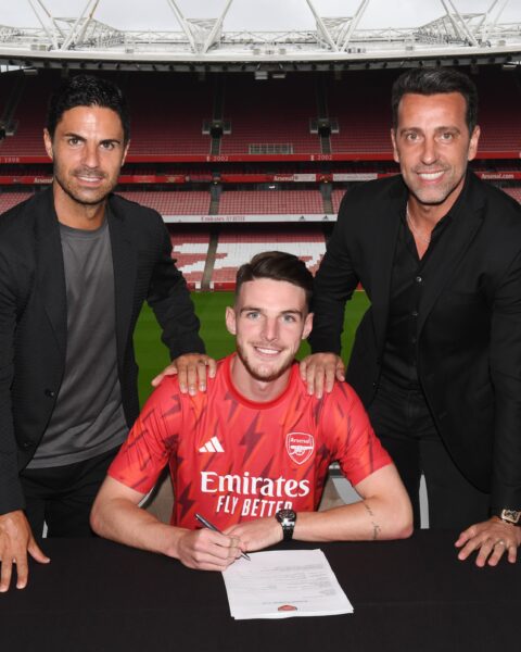 “It’s An Absolute Privilege To Be A Part Of Arsenal Football Club” — Rice Thrilled Ahead Of New Chapter 