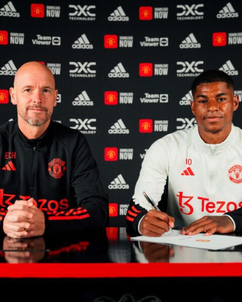 Rashford Extends Contract With United Until 2028