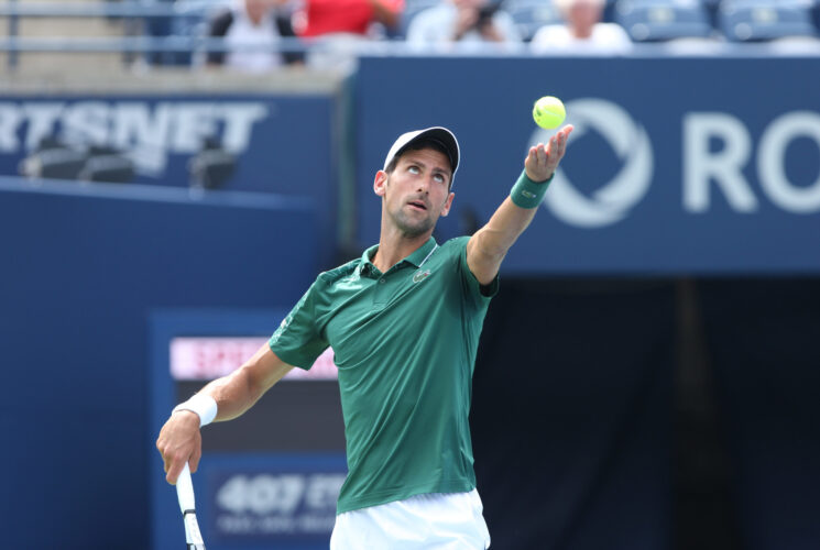 NOVAK DJOKOVIC WITHDRAWS FROM NATIONAL BANK OPEN