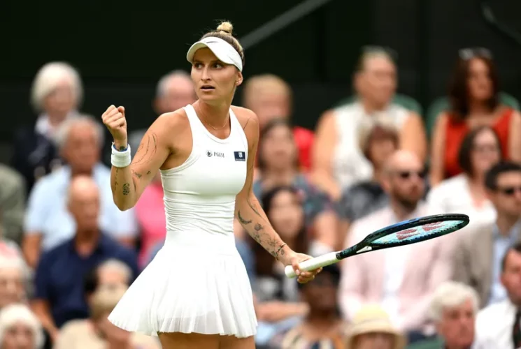 Wimbledon: Vondrousova beats Svitolina to make second Grand Slam final