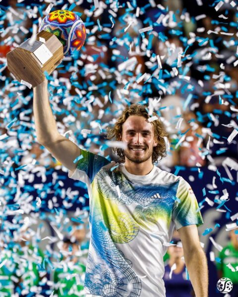 Stefanos Tsitsipas Downs Alex De Minaur De Minaur For First Title Of Year In Los Cabos