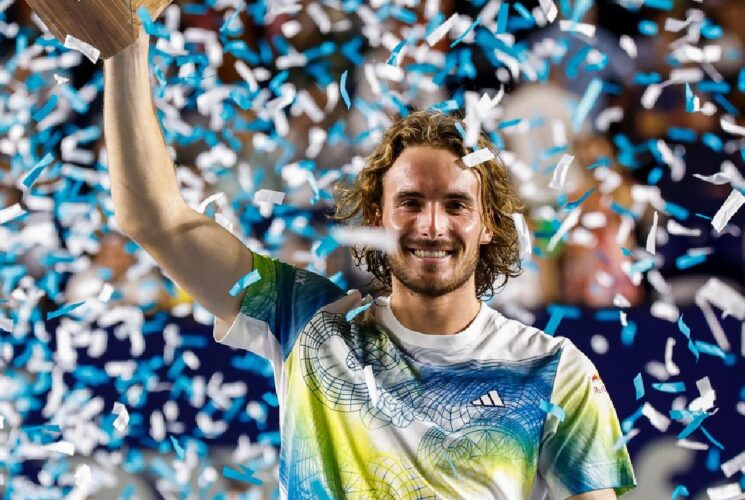 Stefanos Tsitsipas Downs Alex De Minaur De Minaur For First Title Of Year In Los Cabos