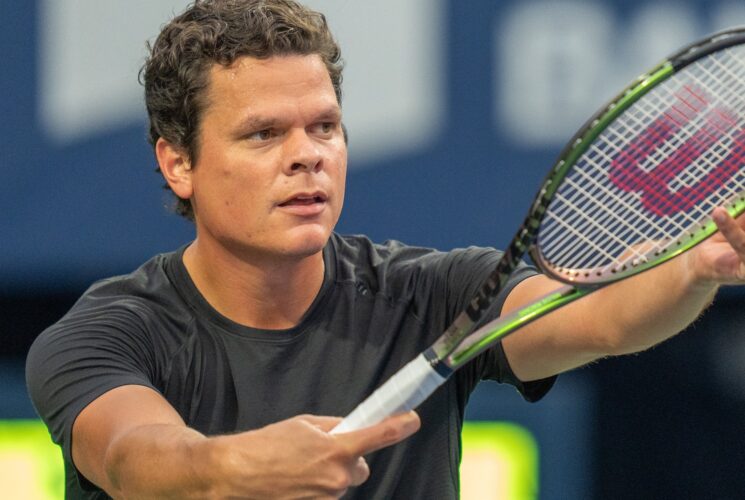 Raonic Rallies To Claim Inspiring Upset Of Tiafoe