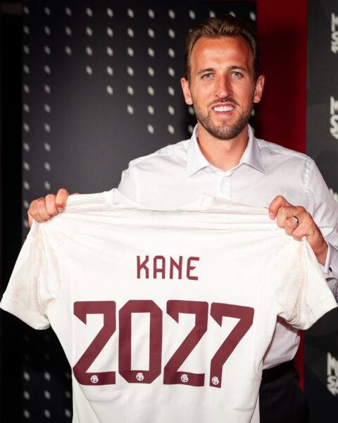 Official: Bayern Munich Confirms Kane Signing