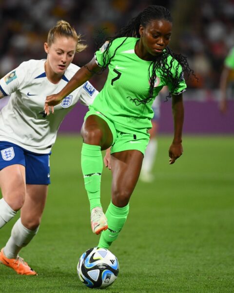 10-Woman Lionesses Defeats Super Falcons To Advance To Quarter Finals 