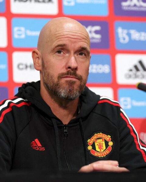 Ten Hag Faces The Press Ahead of PL Opener Against  Wolves