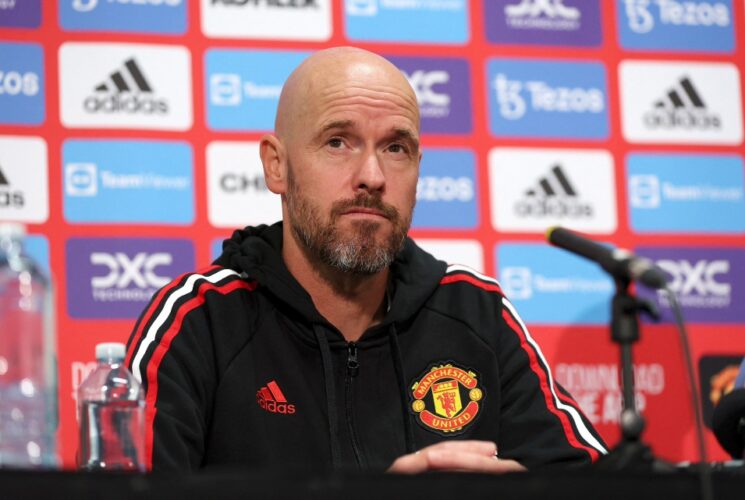 Ten Hag Faces The Press Ahead of PL Opener Against  Wolves