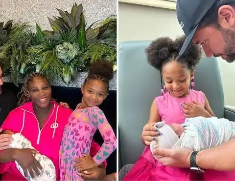 23-timw Grand Slam Champion Serena Williams and Husband welcomes second child