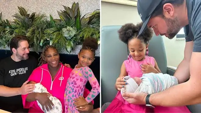 23-timw Grand Slam Champion Serena Williams and Husband welcomes second child