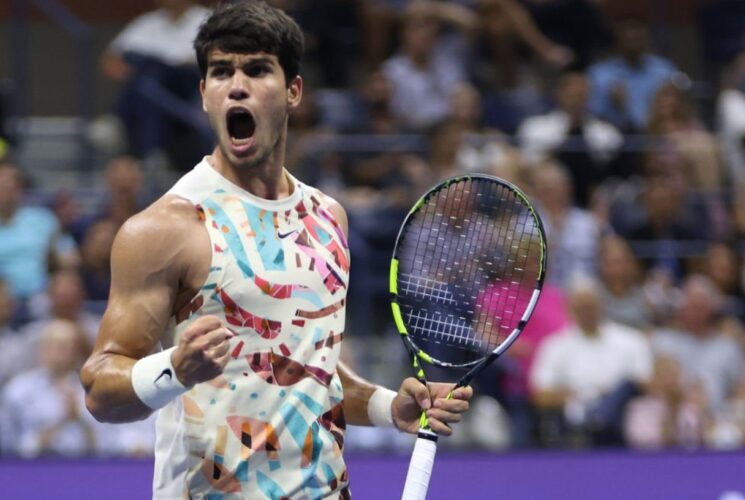 US OPEN: Carlos Alcaraz Continues Title Defence with victory over top-ranked German Alexander Zverev