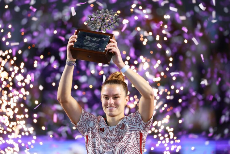 Guadalajara Open: Maria Sakkari Clinch first WTA 1000 title with victory over Caroline Dolehide