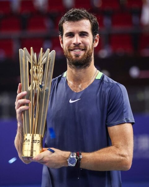 Zhuhai Championships: Karen Khachanov Overcomes Yoshihito Nishioka to lift title