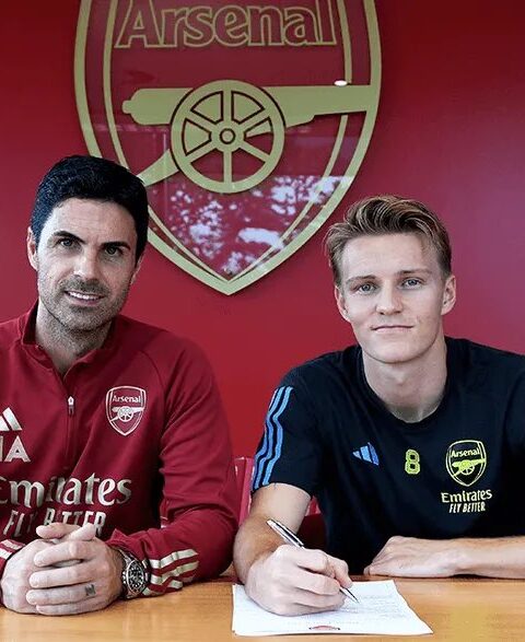 Official: Odegaard Renews Contract With Arsenal Until 2028