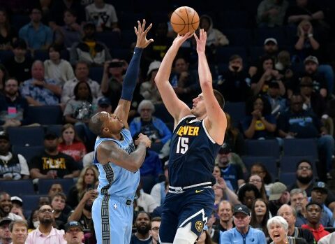 Amazing Assist from Nikola Jokic in the Nuggets vs. Grizzlies game