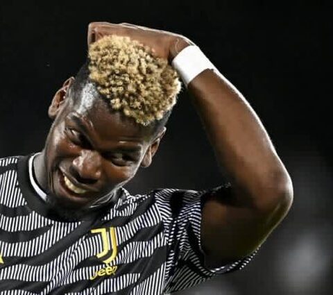 Breaking: Paul Pogba Tests Positive for Doping, Faces Possible Four-Year Ban