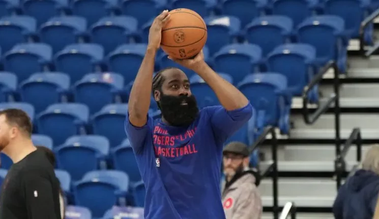 LA Clippers receive James Harden from the Sixers.