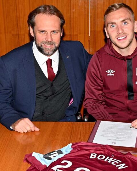 Official: Bowen Signs New Seven-year Contract With West Ham