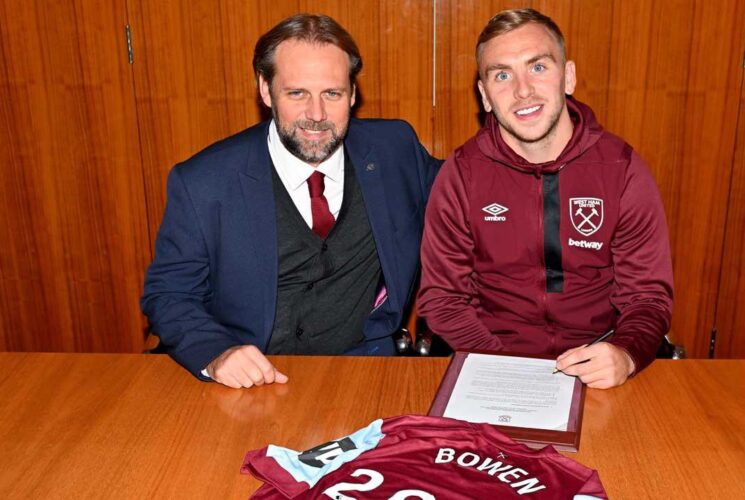 Official: Bowen Signs New Seven-year Contract With West Ham