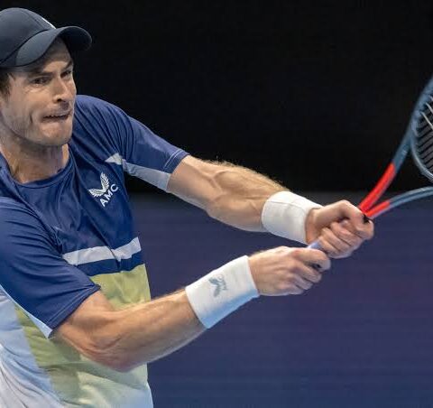 Andy Murray moves into second round in Basel with victory over Yannick Hanfmann