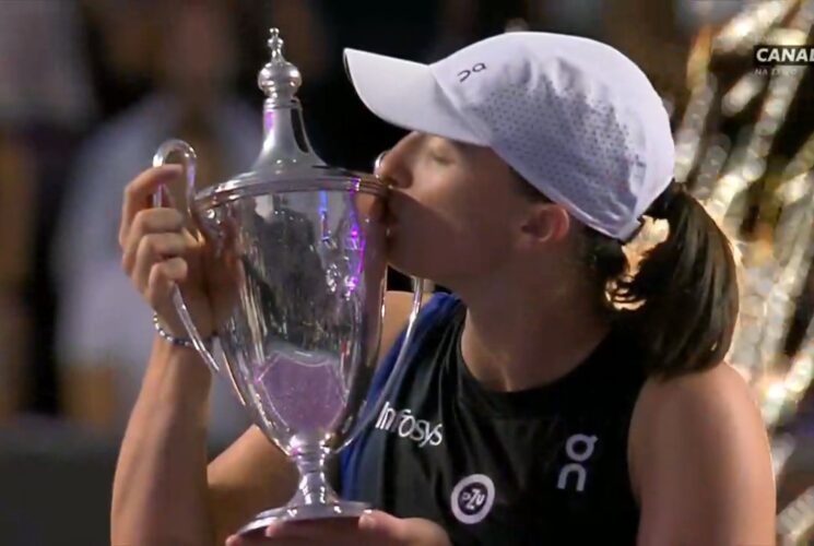 Iga Swiatek Brushes Past Jessica Pegula to win maiden WTA Finals title,  Becomes World No.1