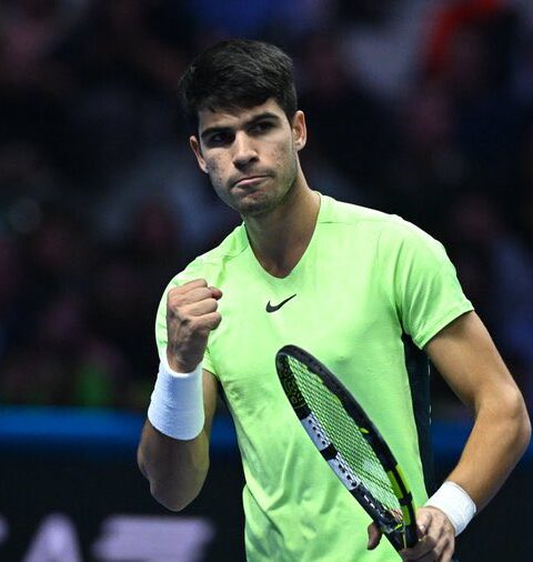 ATP Finals: Carlos Alcaraz Defeats Andrey Rublev to get first win at the finals 