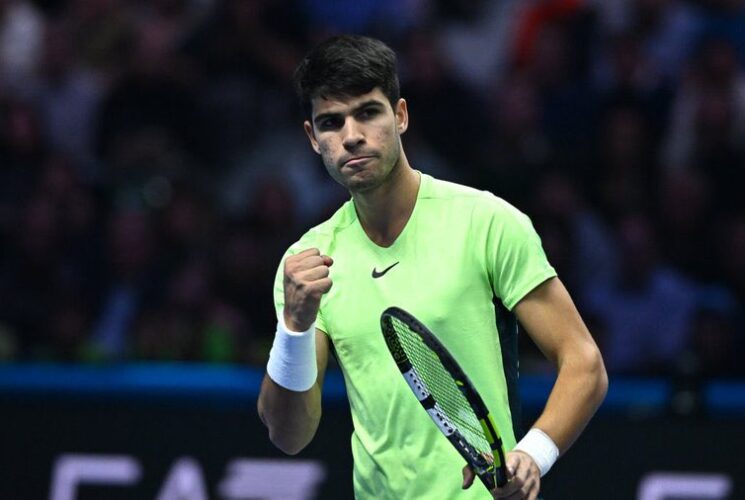 ATP Finals: Carlos Alcaraz Defeats Andrey Rublev to get first win at the finals 