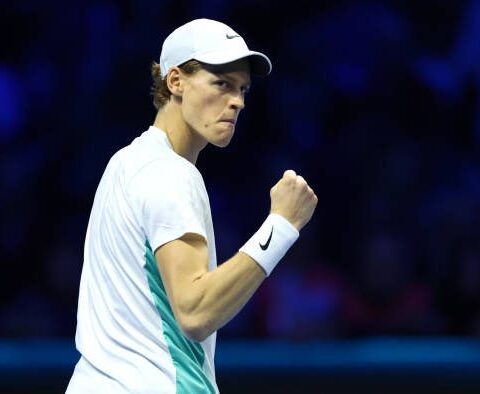 ATP Finals: Sinner Beats Rune to top green group, puts himself and Djokovic in the semi-finals 