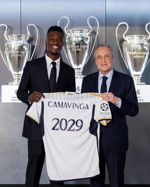 Official: Camavinga Extends Contract With Real Madrid Until 2029