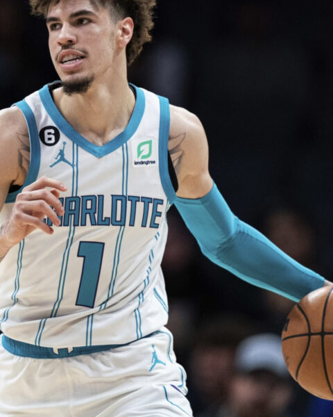 LaMelo Ball of the Hornets was ruled out due to an ankle issue.