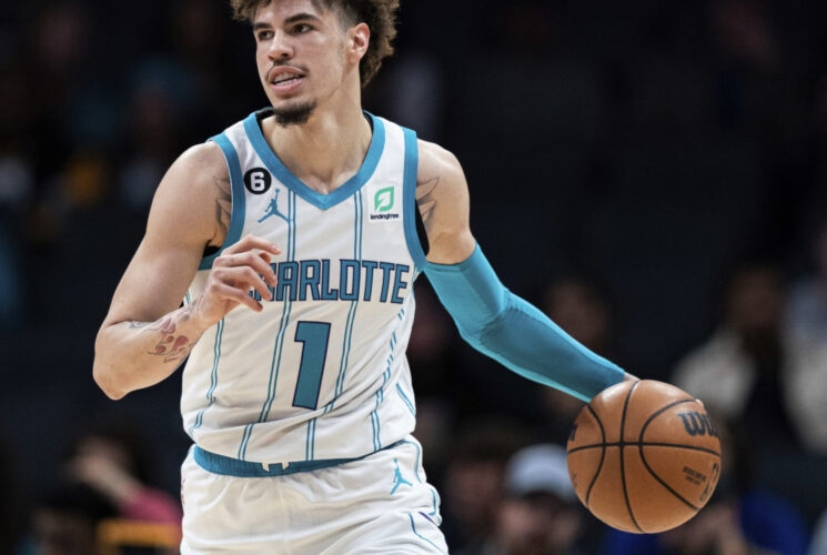 LaMelo Ball of the Hornets was ruled out due to an ankle issue.