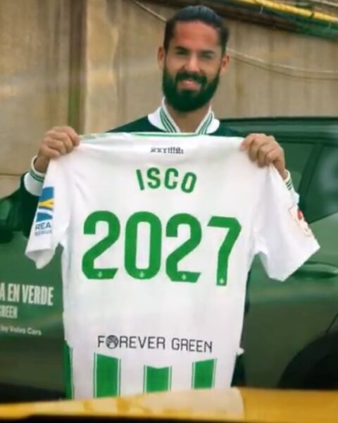 Isco Signs Contract Extension With Real Betis