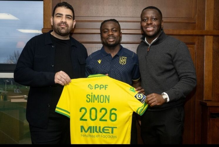 Nigeria’s Moses Simon Signs Contract Extension With Nantes