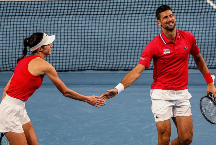 United Cup: Djokovic/ Danilovic Helps Serbia to a winning start in Perth