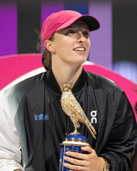 Qatar Open: Iga Swiatek Beats Elena Rybakina to win third straight title in Doha