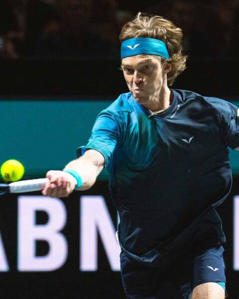 Rublev defeats Bergs, to meet old foe in second round